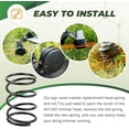 thumbnail image 6 of 3660582001 Trimmer Head Spring and Nut Fits for EGO ST1510T ST1500SF ST1500 ST15000-S ST1500F ST1510S ST1520 ST1530 and STA1500 15" String Trimmers Replacement Spring AH1300 AH1520 AH1530 AH1531(4PCS), 6 of 7