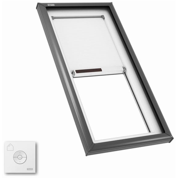 Velux Fcm 2246 2005S Fcm Fixed Curb Mount Skylight - Gray Frame / Clear Glass