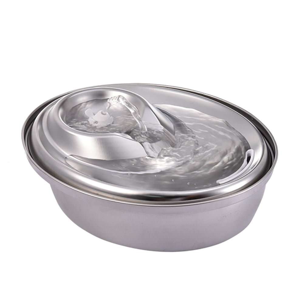 stainless steel pet drinking fountain