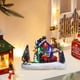 thumbnail image 4 of Casa Pueblo Navideña Adornos Navideños Resina Del Con LED, 4 of 9