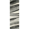 thumbnail image 6 of SAFAVIEH Retro Travis Abstract Runner Rug, Light Grey/Ivory, 2'3" x 11', 6 of 11