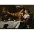 thumbnail image 3 of Jan Van Bijlert 14x11 Black Modern Framed Museum Art Print Titled - Thumb (1620-1630), 3 of 5