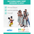 thumbnail image 3 of Disney Mickey Mouse Minnie Mouse Big Girl Boy Kids Matching Family Hawaiian Button Down Shirt Toddler to Big Kid, 3 of 5