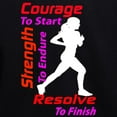 thumbnail image 3 of CafePress - Woman Runner - Pullover Hoodie, Classic & Comfortable Hooded Sweatshirt, 3 of 4