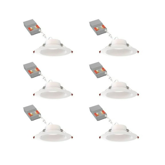 Juno Lighting WF6 DREG SM ALO20 SWW5 90CRI CP6 MW M2 Contractor Select Wafer 6" Wide