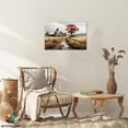 thumbnail image 4 of Farmhouse Wall Art Prints, Vintage Barn Picture Canvas Wall Art, Rustic Country Canvas Prints, Autumn Countryside Landscape Pictures for Farmhouse Living Room, Bedroom Wall Decor 12x18 Inches, 4 of 6