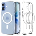 thumbnail image 1 of Spigen iPhone 17 Case Ultra Hybrid MagFit Clear Anti-Yellow, 1 of 7