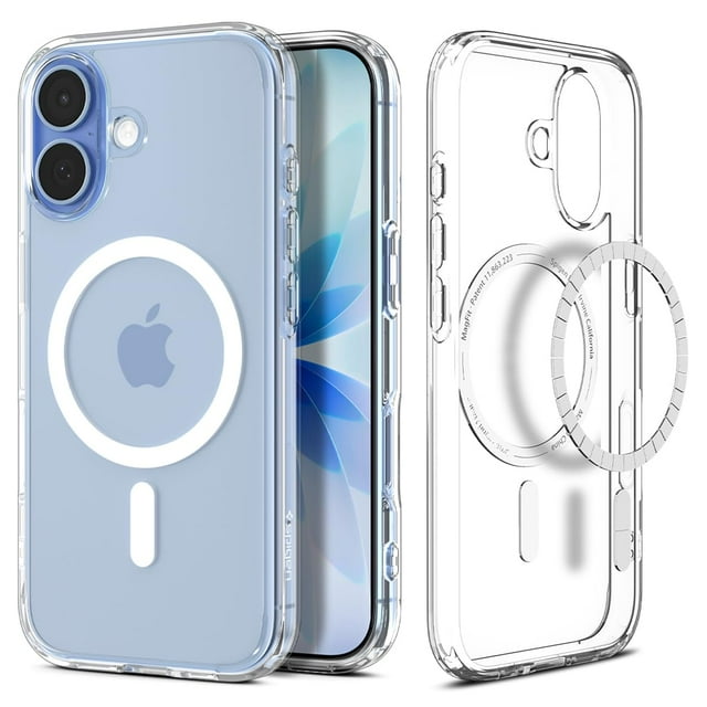 Spigen iPhone 17 Case Ultra Hybrid MagFit Clear Anti-Yellow