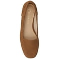 thumbnail image 4 of Journee Womens Noelia Square Toe Casual Comfort Career Ballet Flats, Widths Available, 4 of 8