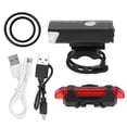 thumbnail image 3 of Bicycle Front And Back LED Lights, Wide Lighting Range Bicycle Headlights Taillights Set Intelligent Sensing Light  For Night Riding Lighting For Bicycle, 3 of 8