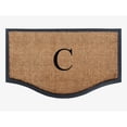 thumbnail image 4 of A1 Home Collections LLC A1HC Rubber Coir Heavy Duty Monogrammed Double Doormat 24"X38" F, 4 of 5
