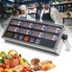 thumbnail image 1 of Temporizador de cocina de calidad para restaurantes, pantalla con tecnología LED de última generación, temporizador de cocina digital con botones de pulsación suave para una sincronización precisa, 1 of 5