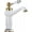 White Gold, variant on Vintage Bathroom Faucet, Brass Sink Faucet Bathroom, Hot and Cold Sink Mixer Tap Faucet, Single Hole Single Handle Bathroom Sink Faucet, Gold