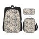 thumbnail image 1 of Balery Compass And Mountains In Bicycle Wheels Mochila escolar 3 en 1 para niños: mochila resistente con lonchera térmica y estuche para lápices. Mochila escolar para niños y niñas., 1 of 7