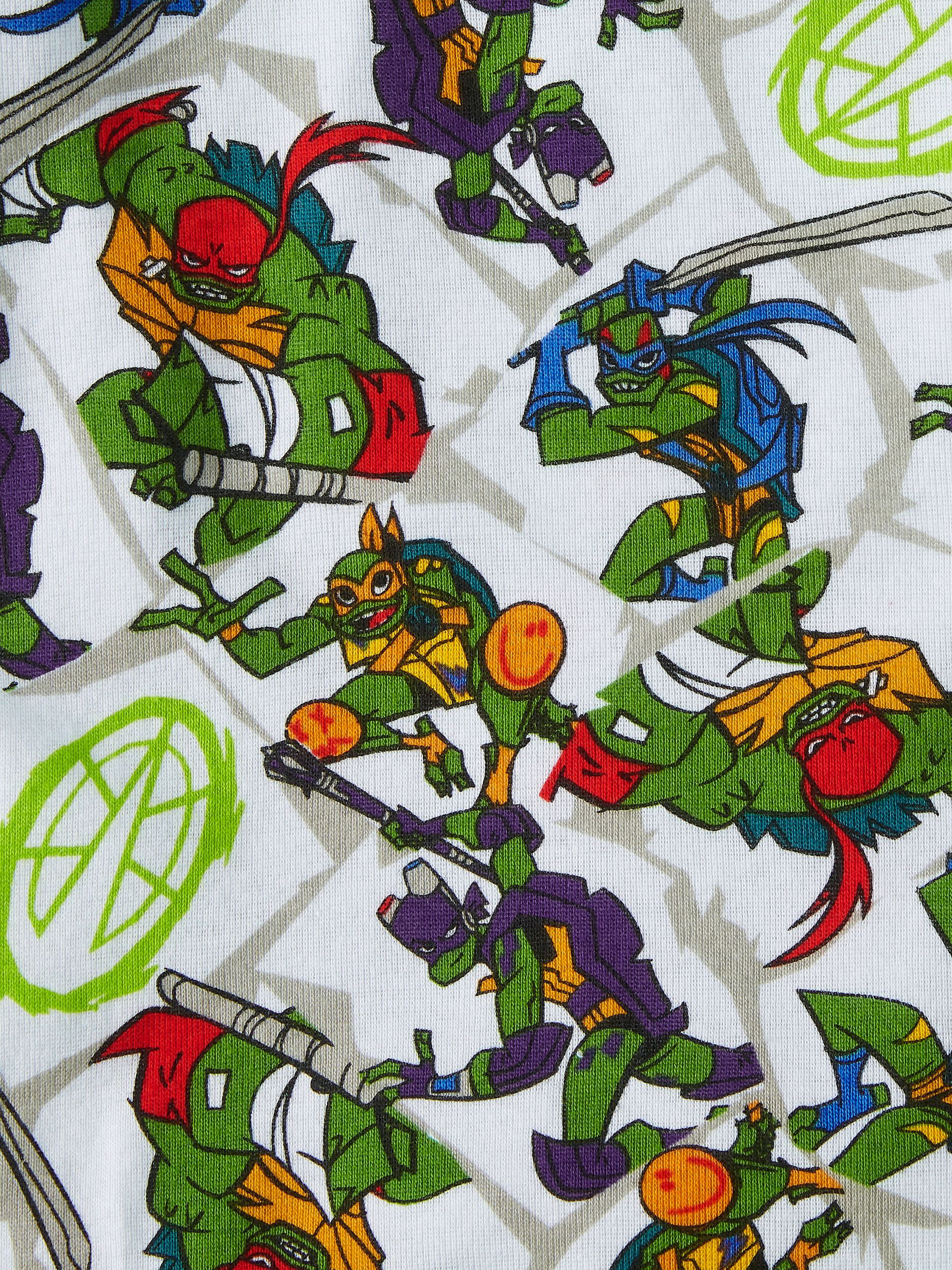 Boys 4-10 Teenage Mutant Ninja Turtles Ninja Power 4-Piece Pajama Set
