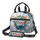 thumbnail image 1 of Disketp Travel Around The World Lonchera Térmica para Mujer y Hombre, Bolsa de Almuerzo Reutilizable e Impermeable para Trabajo, Viajes y Picnic, 1 of 7