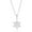 Silver, variant on Men's Gold Plated Star of David Necklace in Stainless Steel - Hypoallergenic Necklace for Men - Fine Jewish Star Pendant Necklace