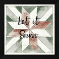 thumbnail image 2 of Anne Tavoletti 12x12 Black Modern Wood Framed Wall Art Titled - Holiday Farm Memories XIV, 2 of 6
