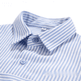 thumbnail image 6 of LYMAYTER Kids Boys Classic Dress Shirt With Tie Toddler Long Sleeve Lapel Collar Button Down Spring Tops 2-15Y, 6 of 8