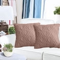 thumbnail image 5 of Funda de almohada decorativa tipo abrazo, funda de almohada para sofá de lana sintética de felpa suave, juego de 2, 5 of 5