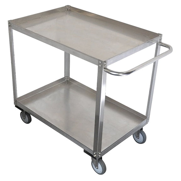 Manufacturer Varies Metal Shelf Cart,1,200 lb,SS 11A454