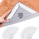 thumbnail image 1 of Clips para alfombras, 24 tapetes antideslizantes, clips para alfombras anti-rizos, tapetes antideslizantes anti-rizos, adhesivos para alfombras antideslizantes reutilizables para pisos de madera, alfombras y moquetas,White ER, 1 of 5