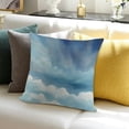 thumbnail image 3 of SHANXI Throw Pillow Covers Spots Stains Wash Ink Ombre Art Brush for Living Room Bedroom Sofa 20x20in, 3 of 5