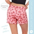 thumbnail image 4 of Hello Mello Signature Soft Pajama Lounge Shorts Bottoms, Under The Palms Large/X-Large (Women's), 4 of 7