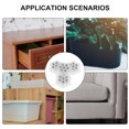 thumbnail image 3 of WEUVEB 32Ud Autoadhesivas Para Muebles Transparentes Con Movimiento Y Fácil Instalación, 3 of 8