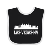 Inktastic Las Vegas Nevada Skyline Nv Cities Boys or Girls Baby Bib