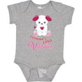thumbnail image 3 of Inktastic Grandma's Little Valentine Boys or Girls Baby Bodysuit, 3 of 5