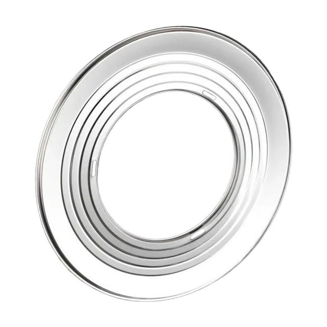 simhoa Steaming for Steamer Pot Rack Stainless Steel Multifunctional Easy to Use Cooking Adapter Steamer for Home Kitchen Outer Dia. 31cm