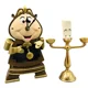thumbnail image 5 of Figuras de anime de La Bella y la Bestia, candelabros, luces nocturnas, adornos de reloj Cogsworth, modelo coleccionable, regalo, 5 of 5