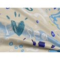 thumbnail image 5 of oneOone Rayon Beige Fabric Ocean Life Sewing Material Print Fabric By The Yard 56 Inch Wide, 5 of 5