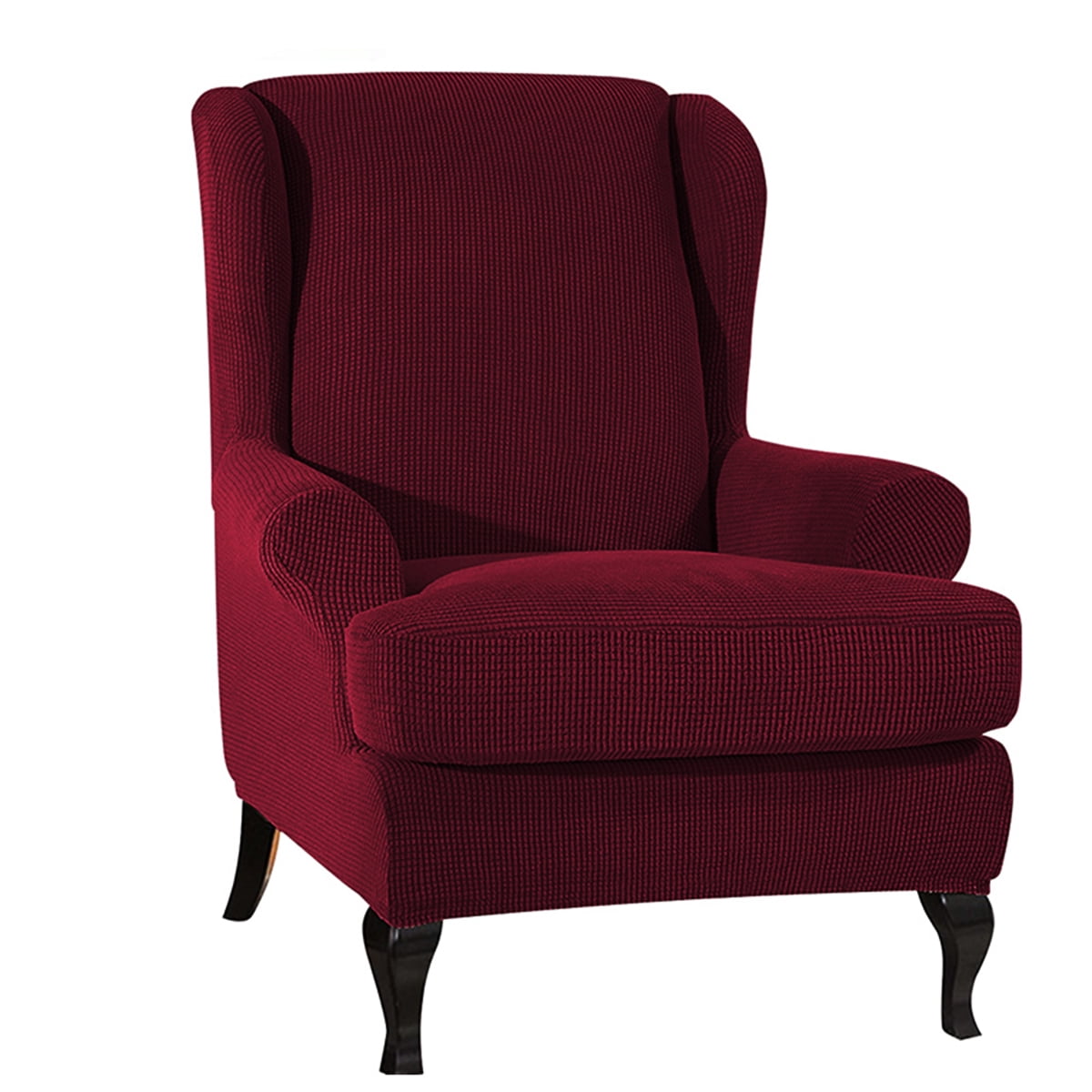 Wing Chair Slipcover Stretch Slipcovers for Wingback Chairs Wing Chair
