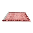thumbnail image 2 of Ahgly Company Machine Washable Indoor Rectangle Abstract Red Modern Area Rugs, 2' x 5', 2 of 4