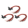 thumbnail image 2 of OBD2 Cable, Diagnostic Interface Cable Flexible 30cm Long 3Pcs With 16Pin Female Connector For Auto Diagnostic Tool, 2 of 8
