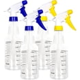 thumbnail image 2 of WXXSSB-4 Pack Empty Spray Bottles, 16 Ounce Spray Bottles for Cleaning Solutions, Pressurized Sprayer, Adjustable Nozzle, Printed Measurements and Checkbox, 2 of 4