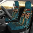 thumbnail image 2 of Yiaed Owl In Blue Print Car Seat Covers,Universal Auto Seats Protector Fits for Car,SUV Sedan,Truck,Automotive Seat Covers & Accessories(Two packs), 2 of 7