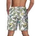 thumbnail image 2 of Lsque Mens Swim Trunks Funny Chicken Pattern - Bathing Suit Compression Liner - Beach Swim Shorts Swimwear - (S-3XL) - Stretch Quick Dry -, 2 of 9
