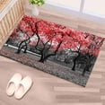 thumbnail image 6 of Tree Rugs, Office Decor Rugs, Step Rug, Trees With Red Flowers Rugs, Office Rug, Area Rug, Landscape Rug, Red Rugs, Indoor Rug, Large Rugs, 2.6'x4' - 80x120 cm, 6 of 8