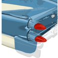 thumbnail image 2 of Bucheli, Jen 15x15 White Modern Wood Framed Museum Art Print Titled - Vintage Car Shot II, 2 of 4