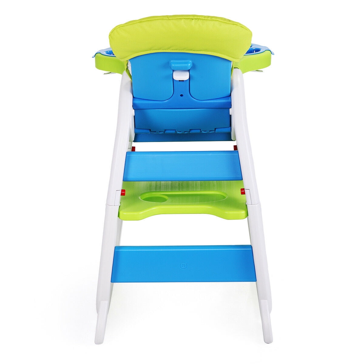 Kepooman 3 in 1 Baby High Chair, Adjustable Convertible Play Seat Booster Toddler with Feeding Tray - Green Kepooman 3 in 1 Baby High Chair, Adjustable Convertible Play Seat Booster Toddler with Feeding Tray - Green