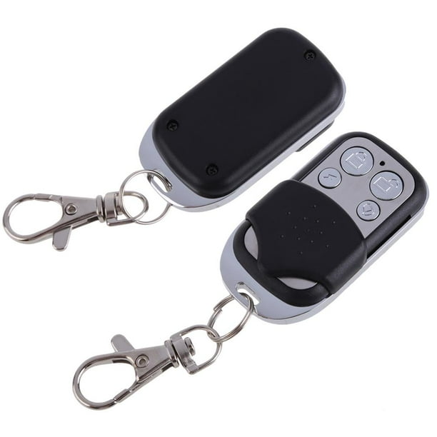 2 Uds Puerta Garaje Clonación Llave Control Remoto Fob 433Mhz Copia
