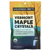 Wilderness Poets Organic Vermont Maple Crystals, 8 oz (226 g)