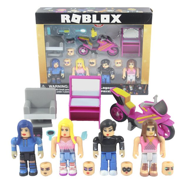 Roblox-muñecas de 6-9cm para niños y niñas, 10 bolsas grandes de colección en caja, regalo de cumpleaños para niños, Robot hecho a mano, varios coleccionistas de hobby qym unisex