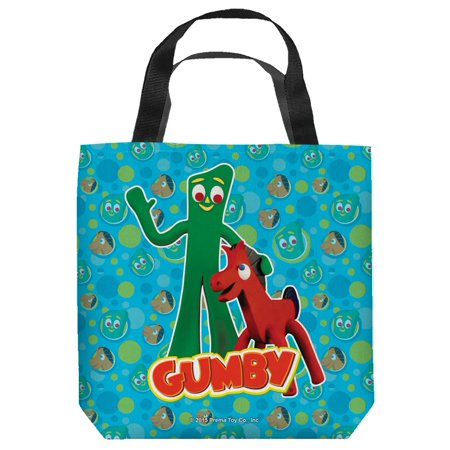 Gumby Claymation TV Show Animated Series Best Friends Tote