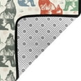 thumbnail image 4 of Area Rugs For Living Room Decor - Gothic Cool Husky Multi Color Soft Anti Slip Throw Washable Rugs 5x7 For Bedroom, Indoor Carpet For Bedroom Living Room 80x58In, 4 of 7