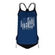 thumbnail image 5 of Traje de baño de moda para mujer, de talla grande, con estampado, con cojín en el pecho y sin soporte de acero, holgado, con cordón ajustable, dividido., 5 of 5
