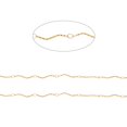 thumbnail image 2 of Ion Plating(IP) 304 Stainless Steel Link Chains Golden 56x45.5mm, 2 of 3